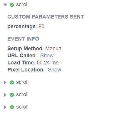 Facebook Custom Events