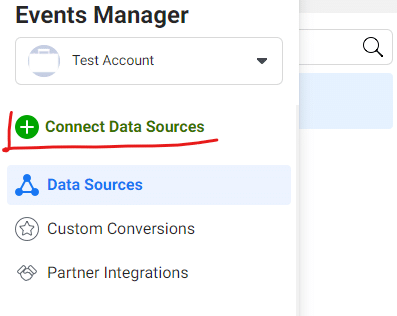 Facebook Pixel  Connect Data Sources