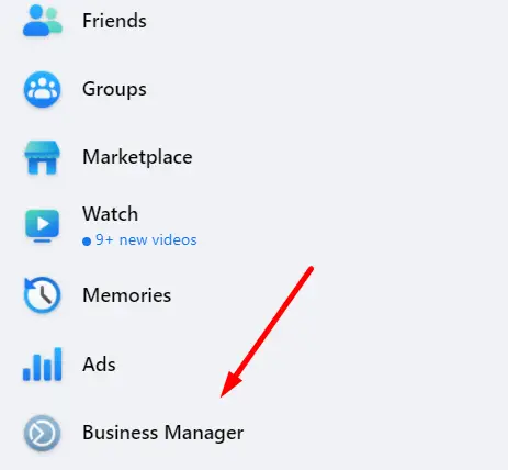 How to find or access your Facebook Business Manager account