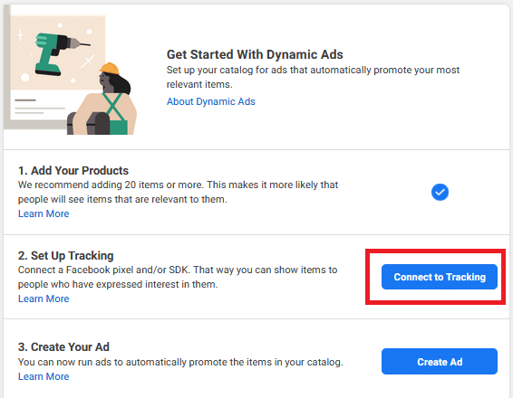 Connect Facebook Product Catalog to Facebook Pixel