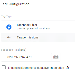 how to find the Facebook Pixel ID in Google Tag Manager - Pixel Custom Template