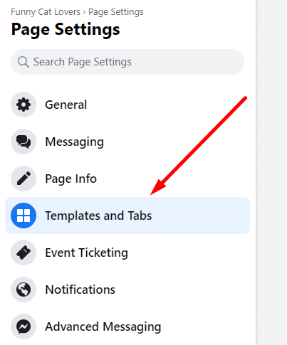 Facebook page Templates and Tabs