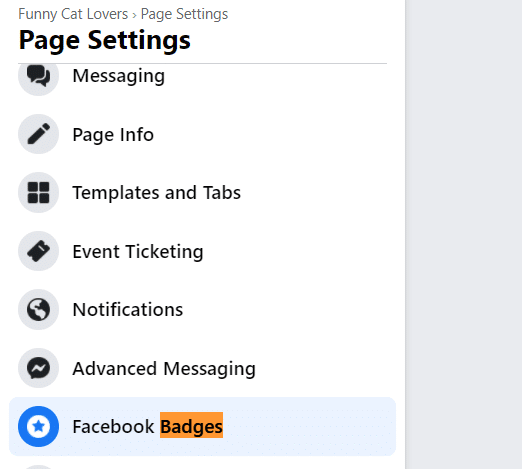Facebook Badges Settings - Top Fan Facebook Badge