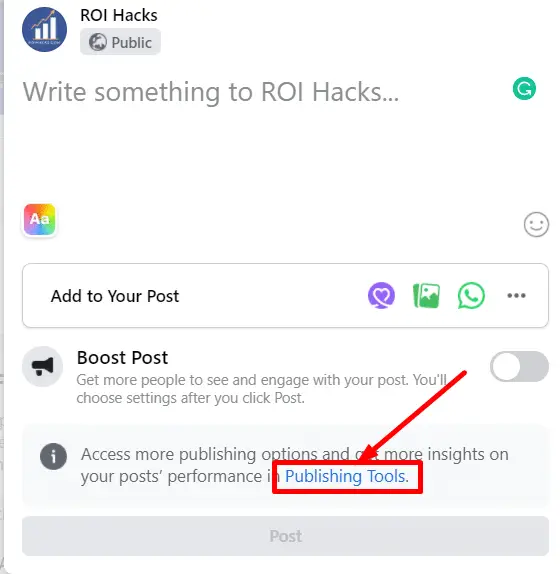 Facebook Publishing Tools Where Is It & How To Use It? 2022