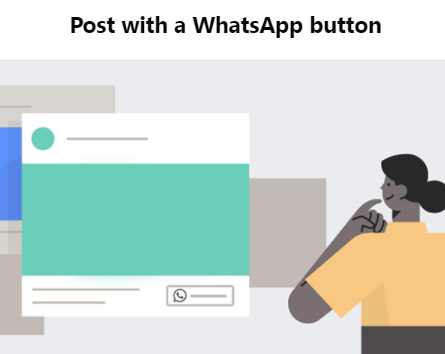 add whatsapp button to Facebook posts