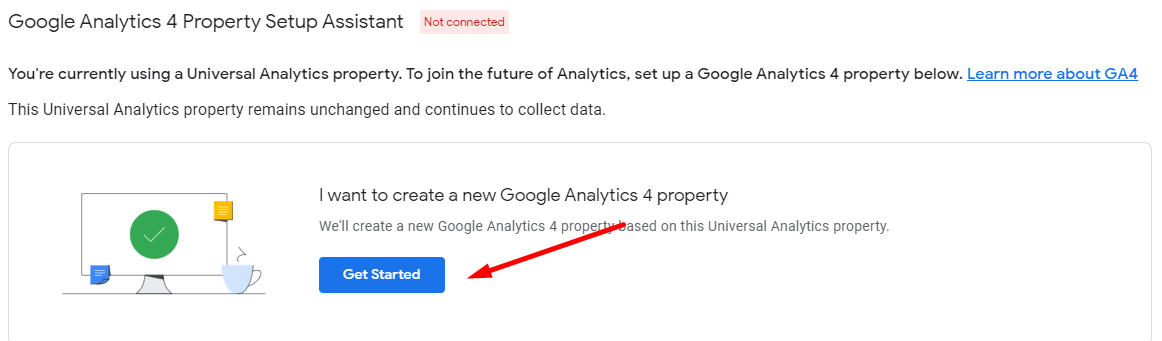 upgrade to Google Analytics 4